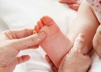 Terapi refleksi bayi